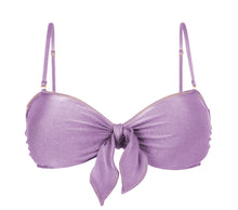 Cargar imagen en el visor de la galería, Top Shimmer-Harmonia Bandeau-Knot
