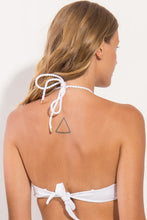 Cargar imagen en el visor de la galería, Top Shimmer-White Twist
