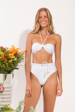 Cargar imagen en el visor de la galería, Top Shimmer-White Twist
