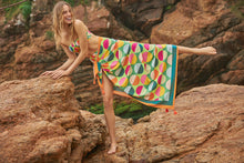 Cargar imagen en el visor de la galería, Set Garden-City Bandeau-Reto Hotpant-Cos
