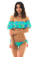 Cargar imagen en el visor de la galería, Top Acqua Flora Babado
